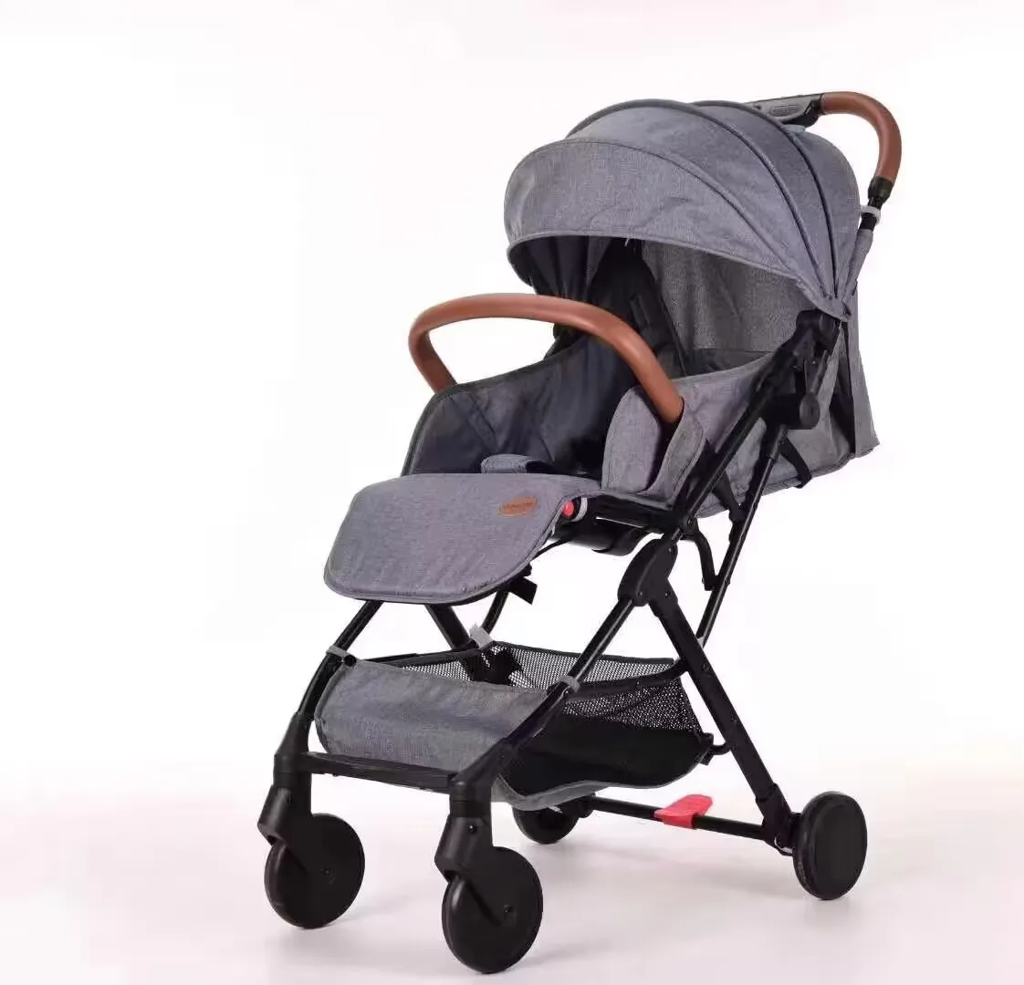 baby 4 in 1 China strollers can sit and lie down portable folding bidirectional high view for newborn children baby stroller