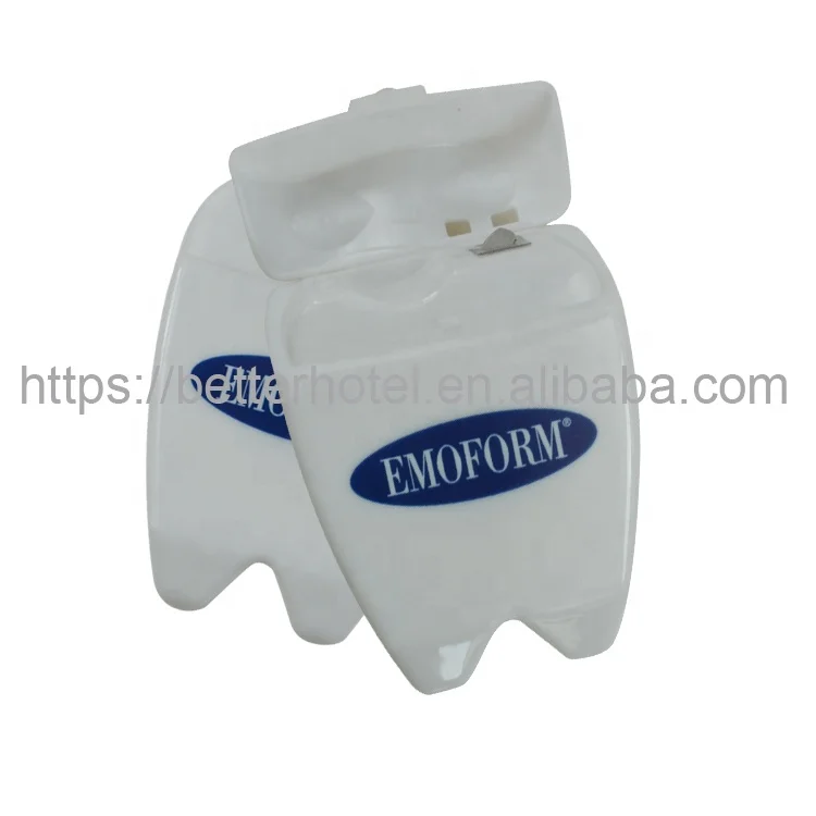 50 yds waxed nylon dental floss for oral care