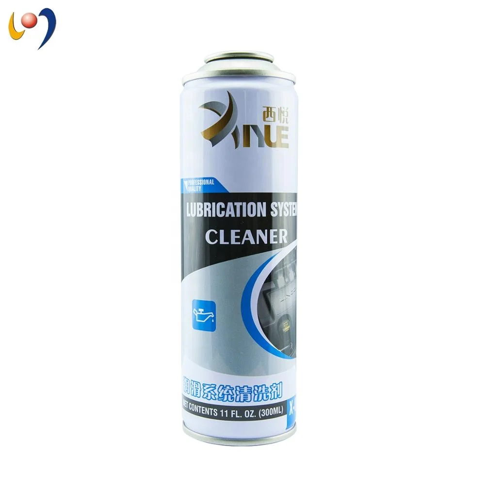 Wholesale 400ml 450ml tinplate aerosol can for lubricant system cleaner