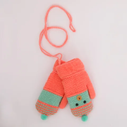 
Factory supply attractive price 2019 Hot Sale low moq kids Knitted glove 