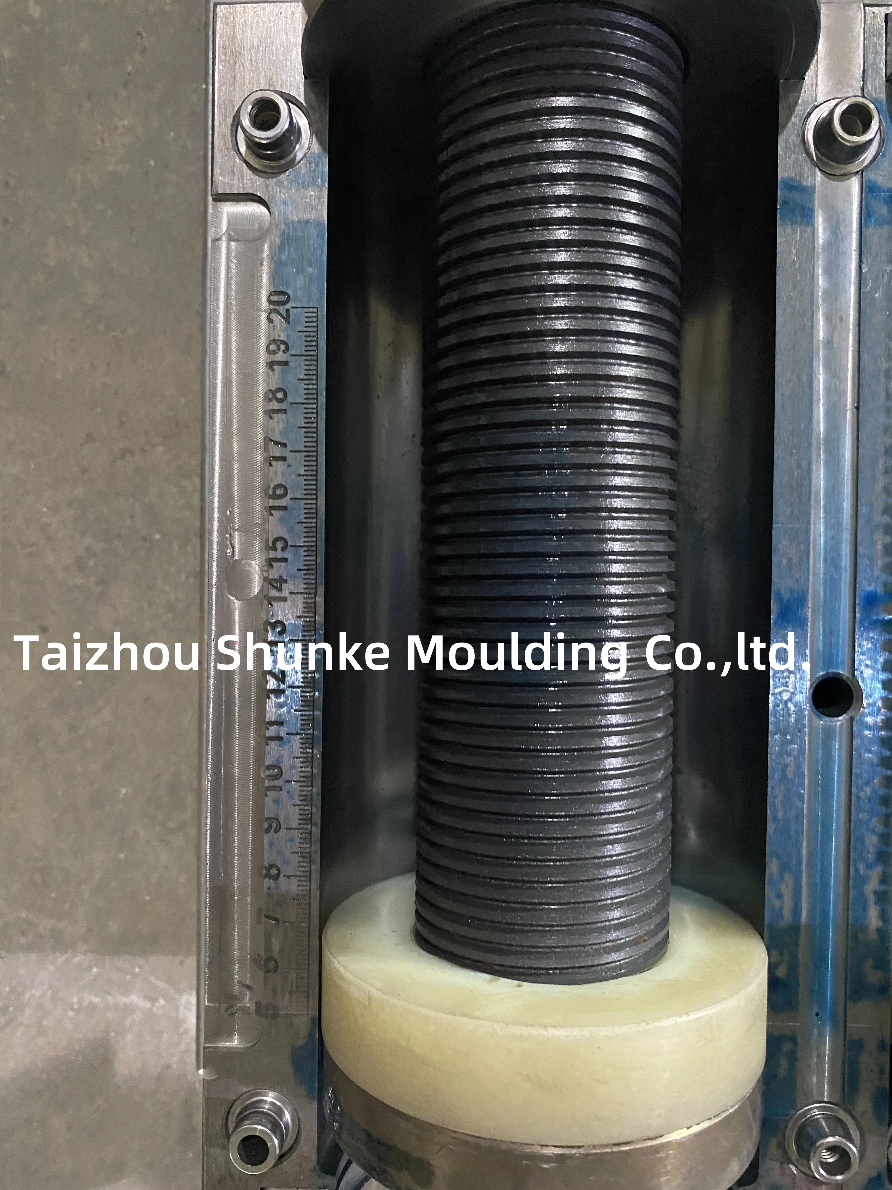 plastic jar blow molding machine   jar blowing mold 2 cavity cosmetic jar