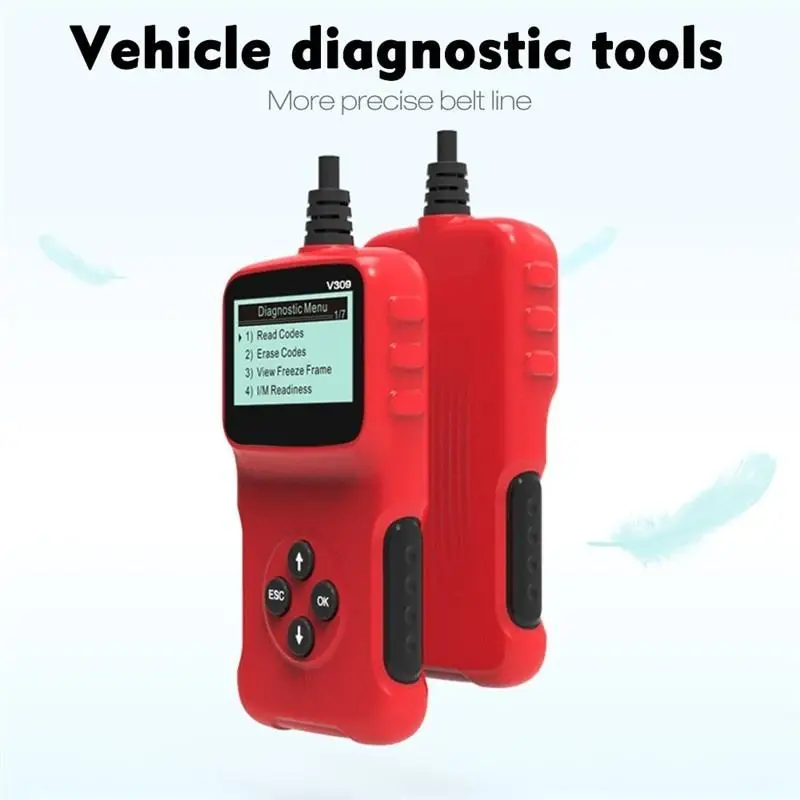Universal V309 OBDII Diagnostic Tool Code Reading Card ELM327 V309 OBD 2 OBDII Car Auto Diagnostic Tool Interface Scanner
