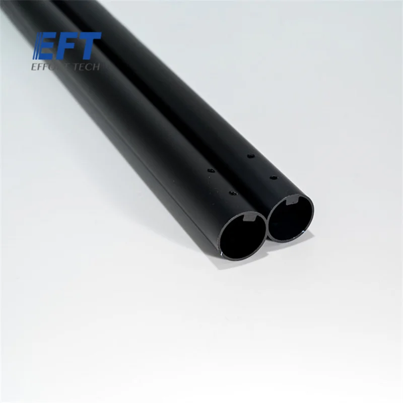 2pcs 20*500 UAV tripod aluminum tube finished product / with ribs 10.02.01.044