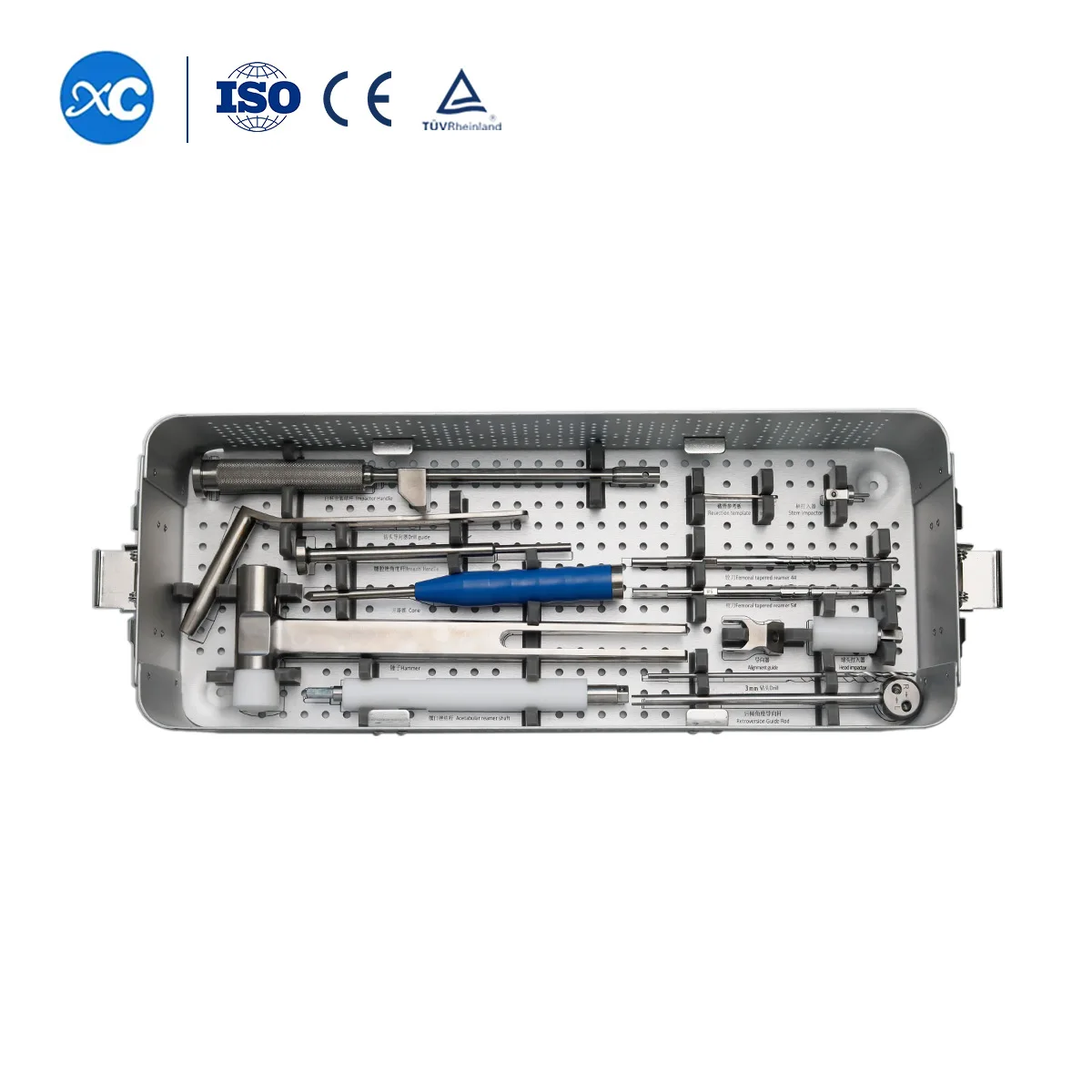 Набор инструментов для ререконструкции тазобедренного сустава