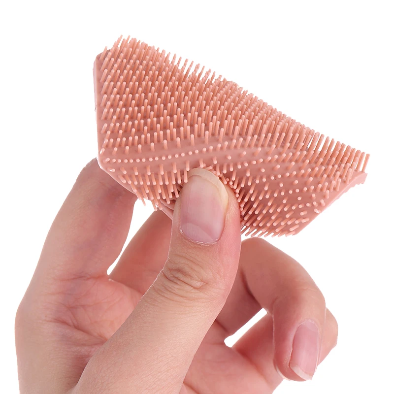 Removes Dead  Dry Skin Facial Cleansing Wash Brush Face Scrubber silicone Face Scrubber for Men Gentle Exfoliator Pad