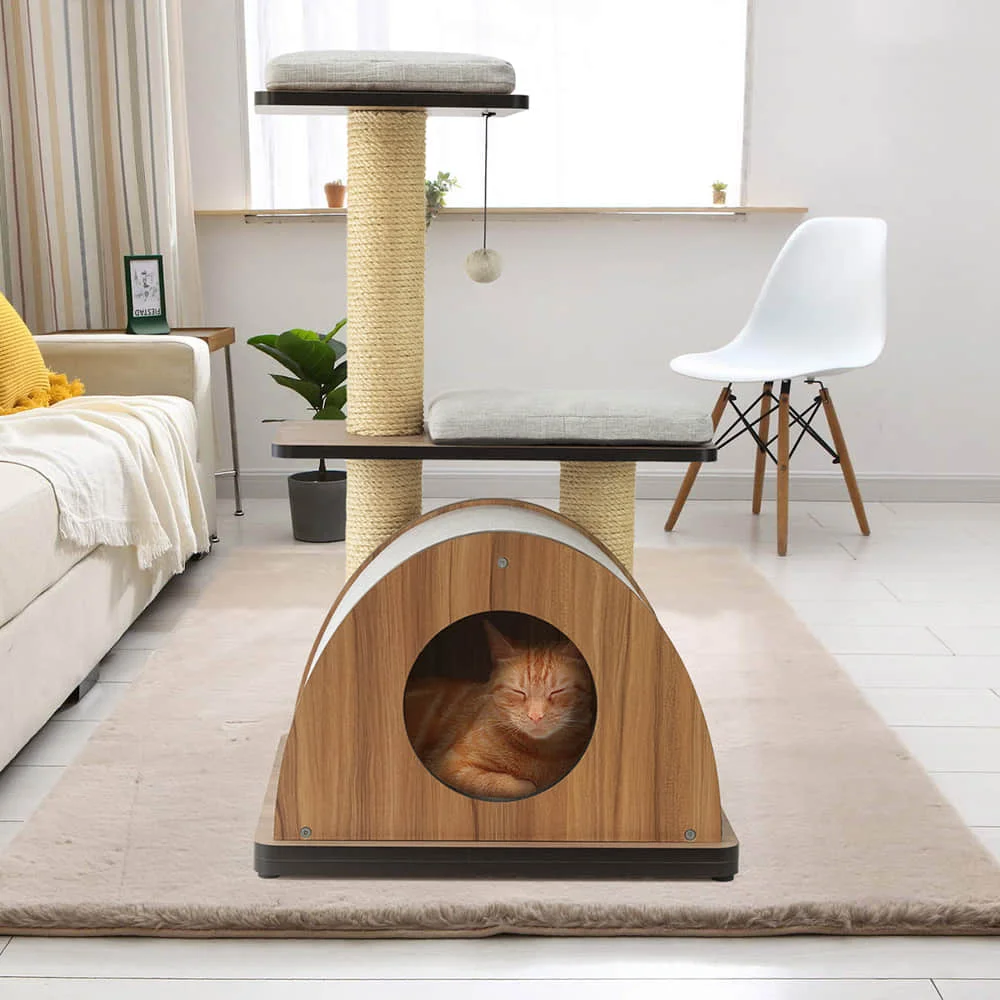 Роскошная деревянная сизальная веревка