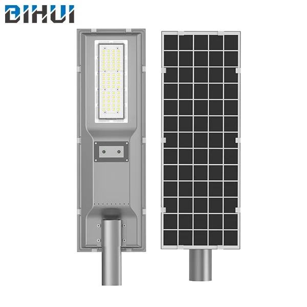 Factory Direct Supply Road Lamp Integrated 80w IP65 Outdoor All In One Solar Street Light