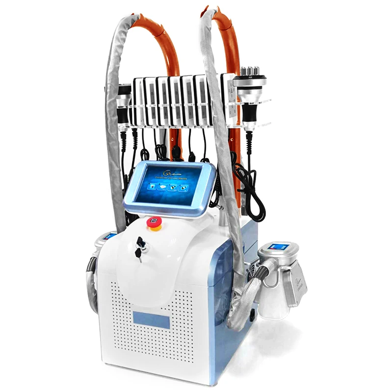 
2021 Cryo+ RF+Cavitation+ Lipo laser Paddles Criolipolyse Body Slimming weight loss Machine 