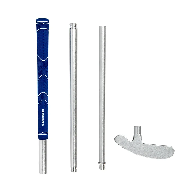 FUNGREEN Three-section Double-sided Putter Unique Detachable Golf Club Portable Golf Putter
