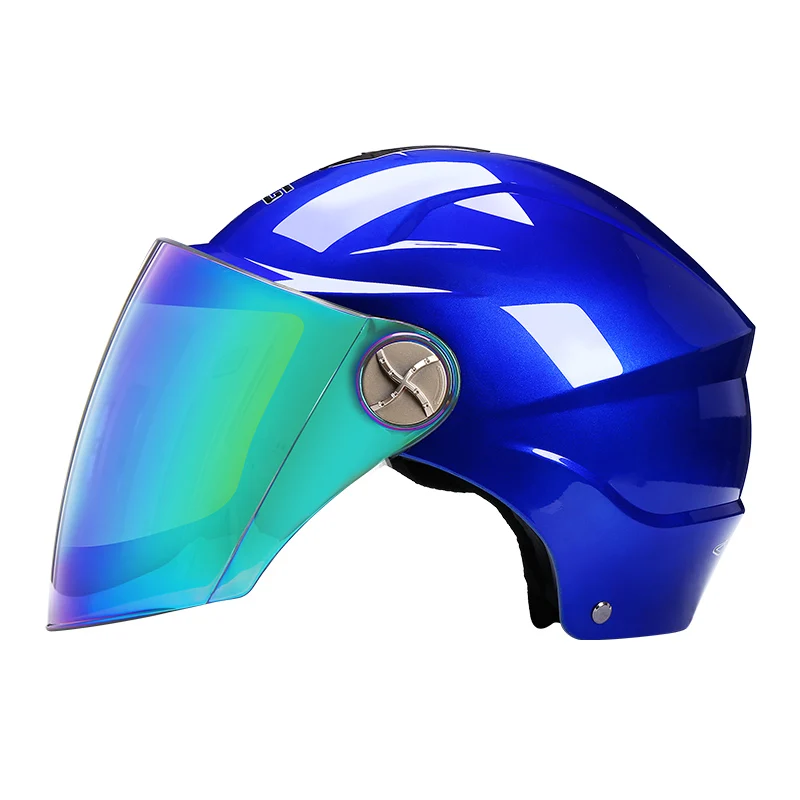 
Abs Material Abs half face Helmets For Motorcycle Cheap Price Black Black/white S/m/l/xl Safe Driving Md-fp05 