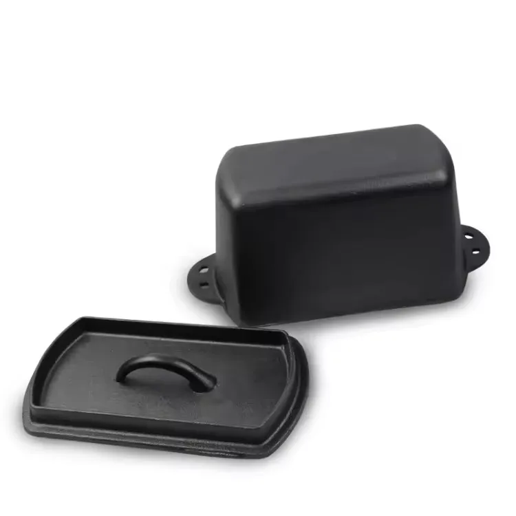 Popular toast maker Pre-seasoned Cast iron bread loaf maker cast iron bake tool