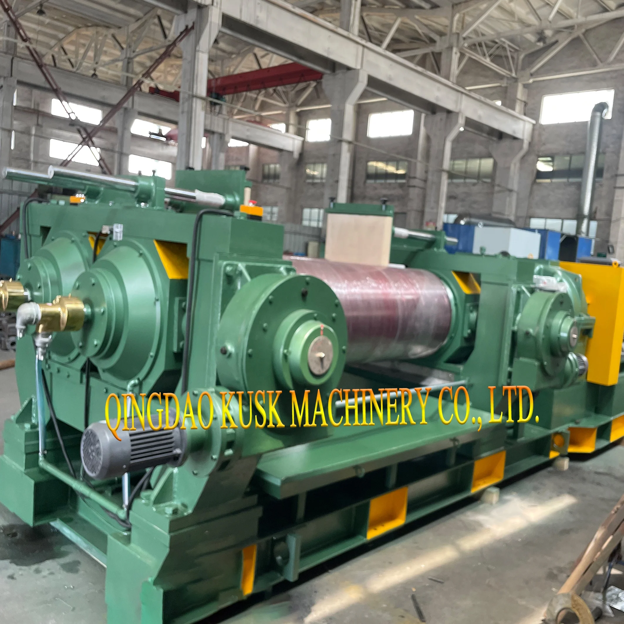 Open mixer/Automatic stock blender two roll open mixing mill