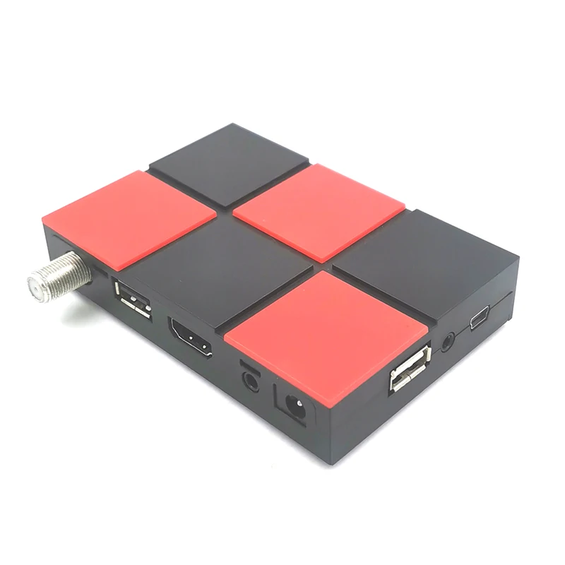 Mediastar satellite receiver 1080P mini DVB S2 Satellite TV receiver, decoder iptv hd StrongTiger Red Black star and sat