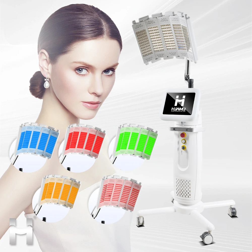 2024 hot product 7 colors mascara led light therapy  PDT therapy facial whitening LED pdt machine