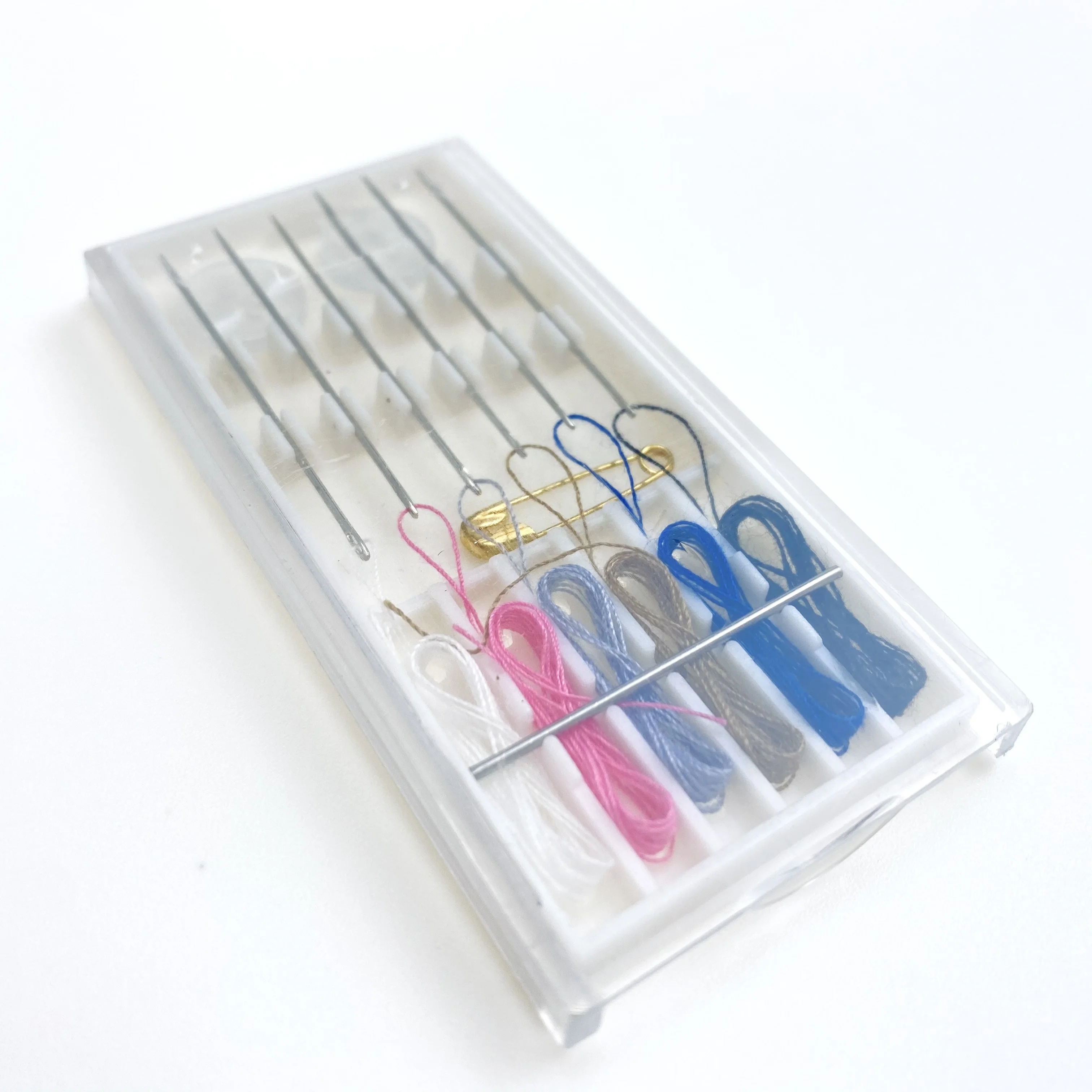 Дорожный швейный мини-набор, набор игл для отеля, набор швейных принадлежностей, коробка