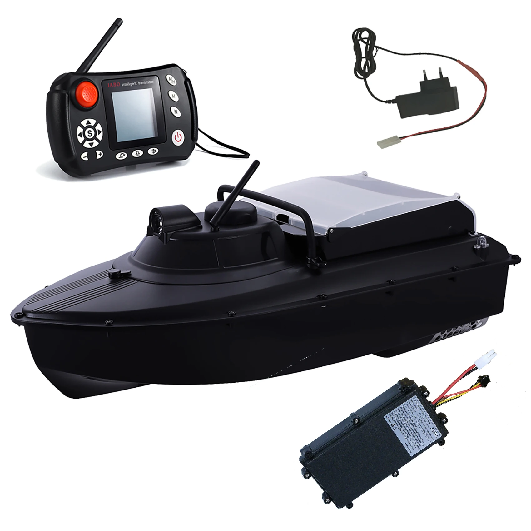 Canadian  USA Germany UK Russia Warehouse JABO2BG-7.4V10A  GPS Auto navigation fish finder bait boat  delivery Store 16 points