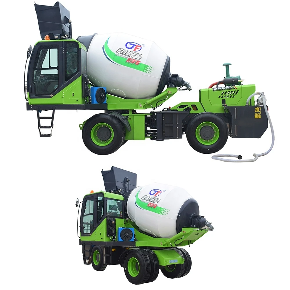 shandong self loading concrete mixer truck construction carmixer