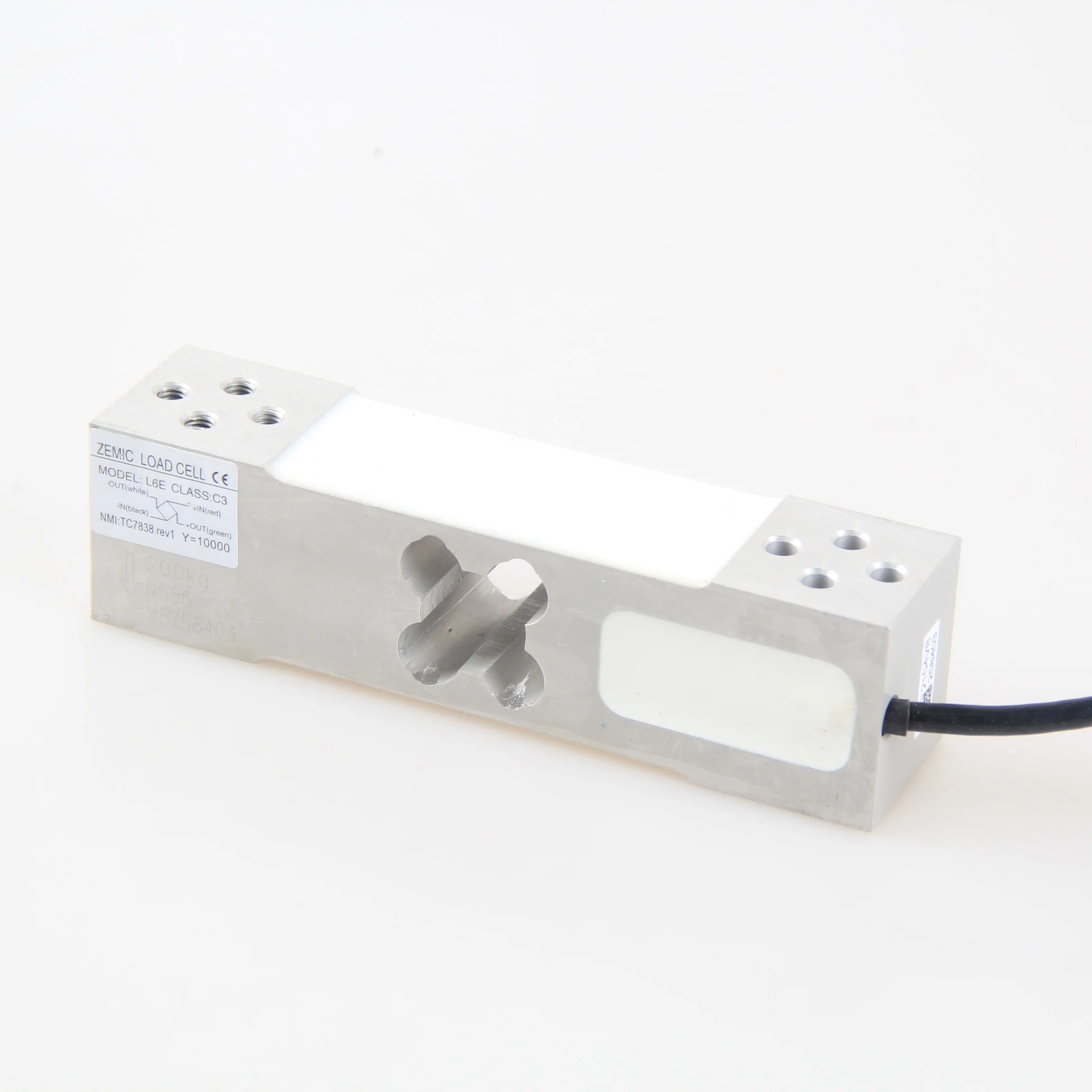 Good quality C3 class aluminum alloy 50kg to 300kg L6E zemic load cell for weighing scales