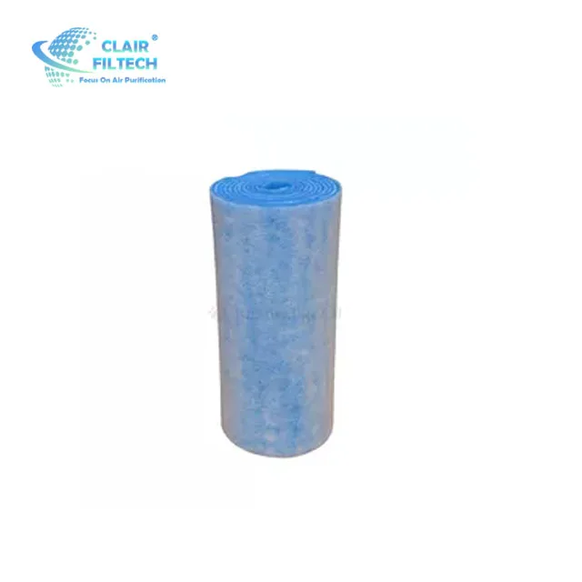 Air Conditioner Carbon Filter Media Roll With Rigid Mesh Backing Air Filters
