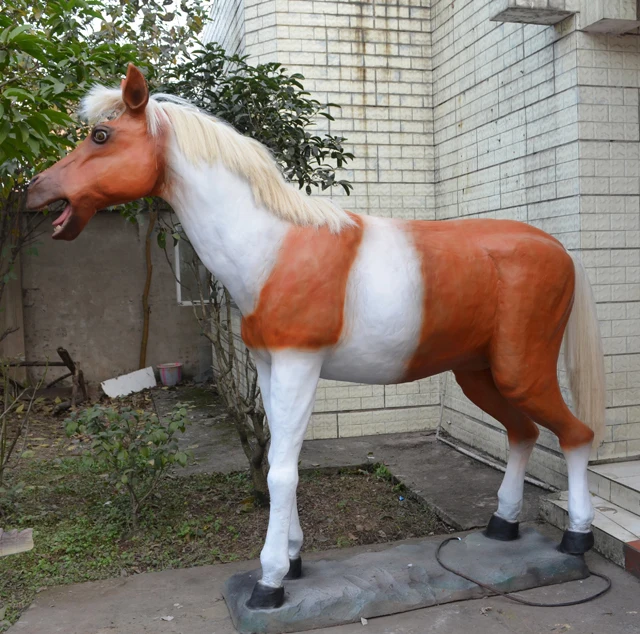 Realistic Life Size Horse Sculpture For Sale