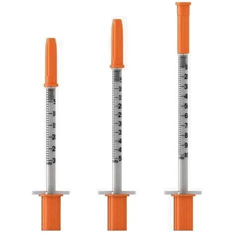 Disposable insulin syringe needle standard 0.3ml 0.5ml 1 ml 30g painless insulin syringe