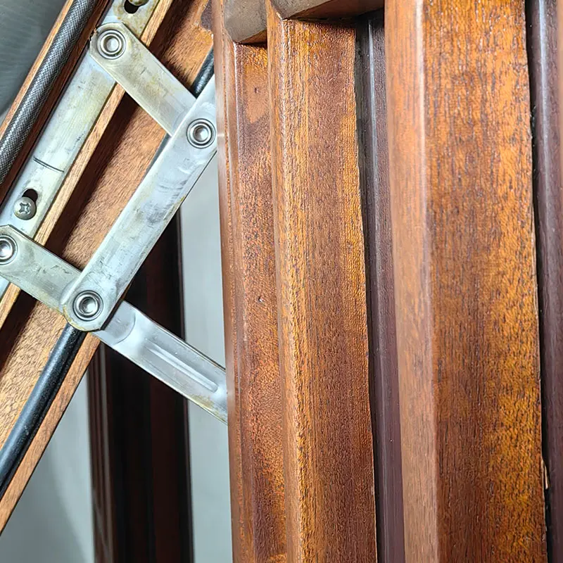 custom double glazed design wood frame casement regular wooden windows for houses