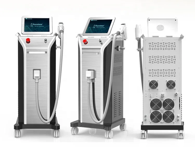 2022 newest 2000W high power professional 808 1064 755 laser hair removal device beauty salon equipment permanent hair removal