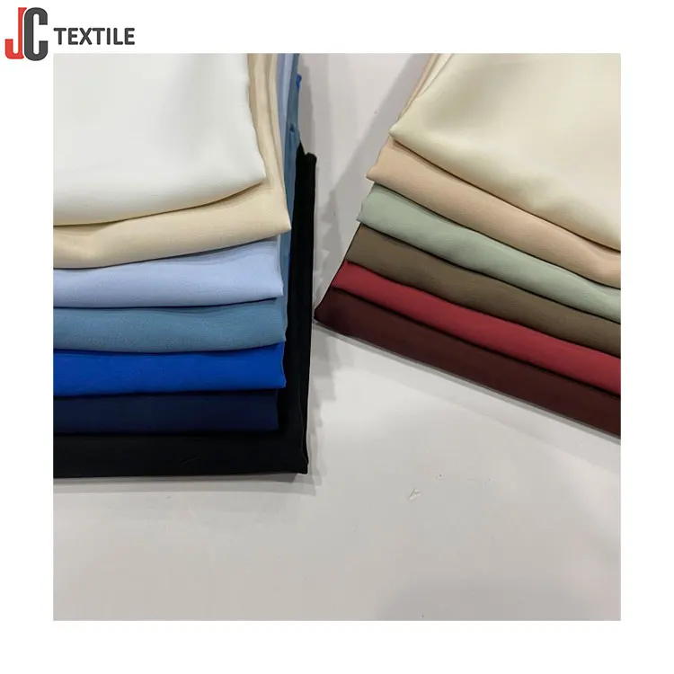 China Manufacturer Wholesale Breathable Sph Dull Broken Poly Twill Woven Fabric Dye