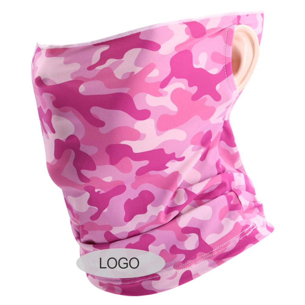 High Quality Wholesale Durable Reusable Dustproof Pink Neck Tube Face Cover