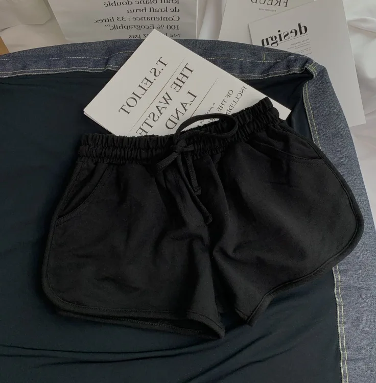 Wholesale Women Custom Cotton Blank Gym Jogger Sweat Shorts