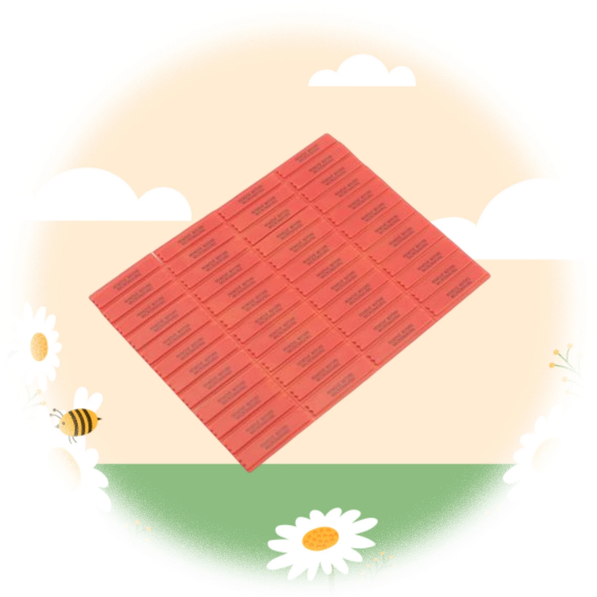 A-009 (наклейка в листах), в магазине розничной торговли, в супермаркете, наклейка для защиты от царапин, противоугонная клейкая наклейка