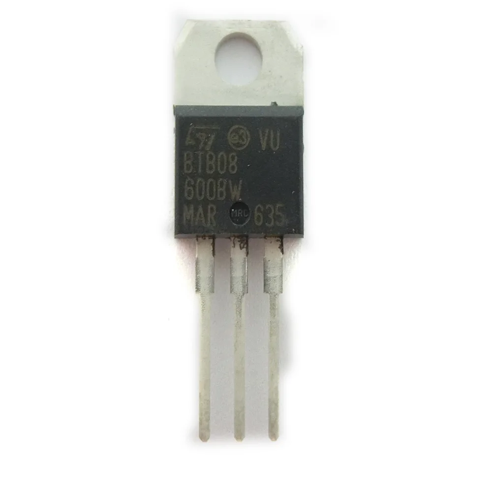 BTB08-600BWRG RoHS TRIAC ALTERNISTOR 600V TO220AB