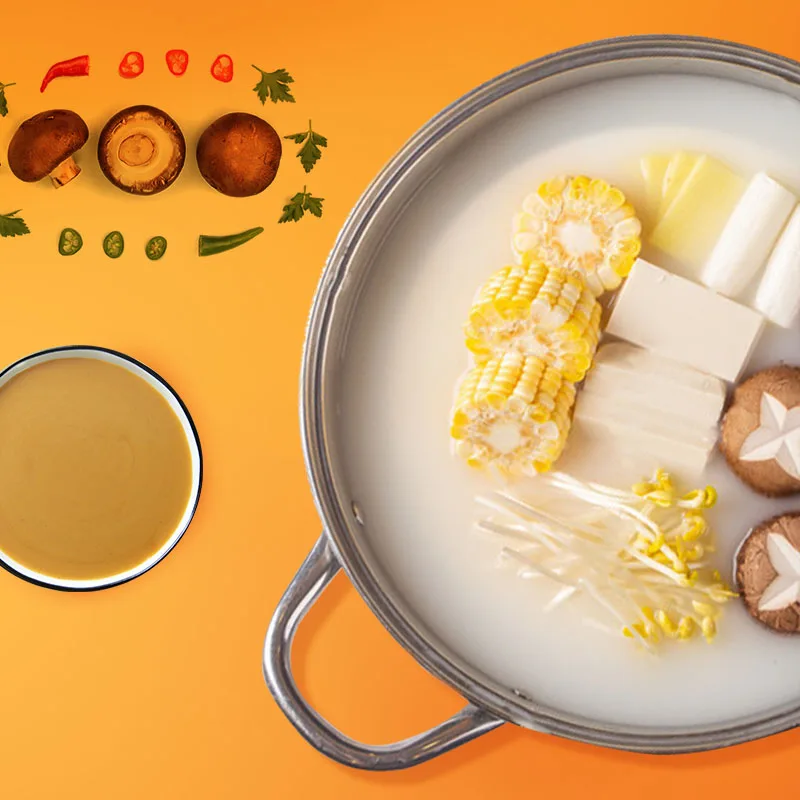 Shuanghui 200 г свежий мягкий косточной бульон со вкусом не острые горячие кастрюли базовые приправы для