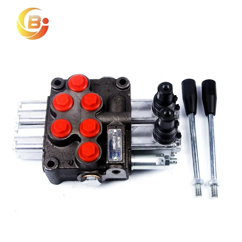 Junbao MB3 2 Spools Hydraulic monoblock Manual Directional Control Valves