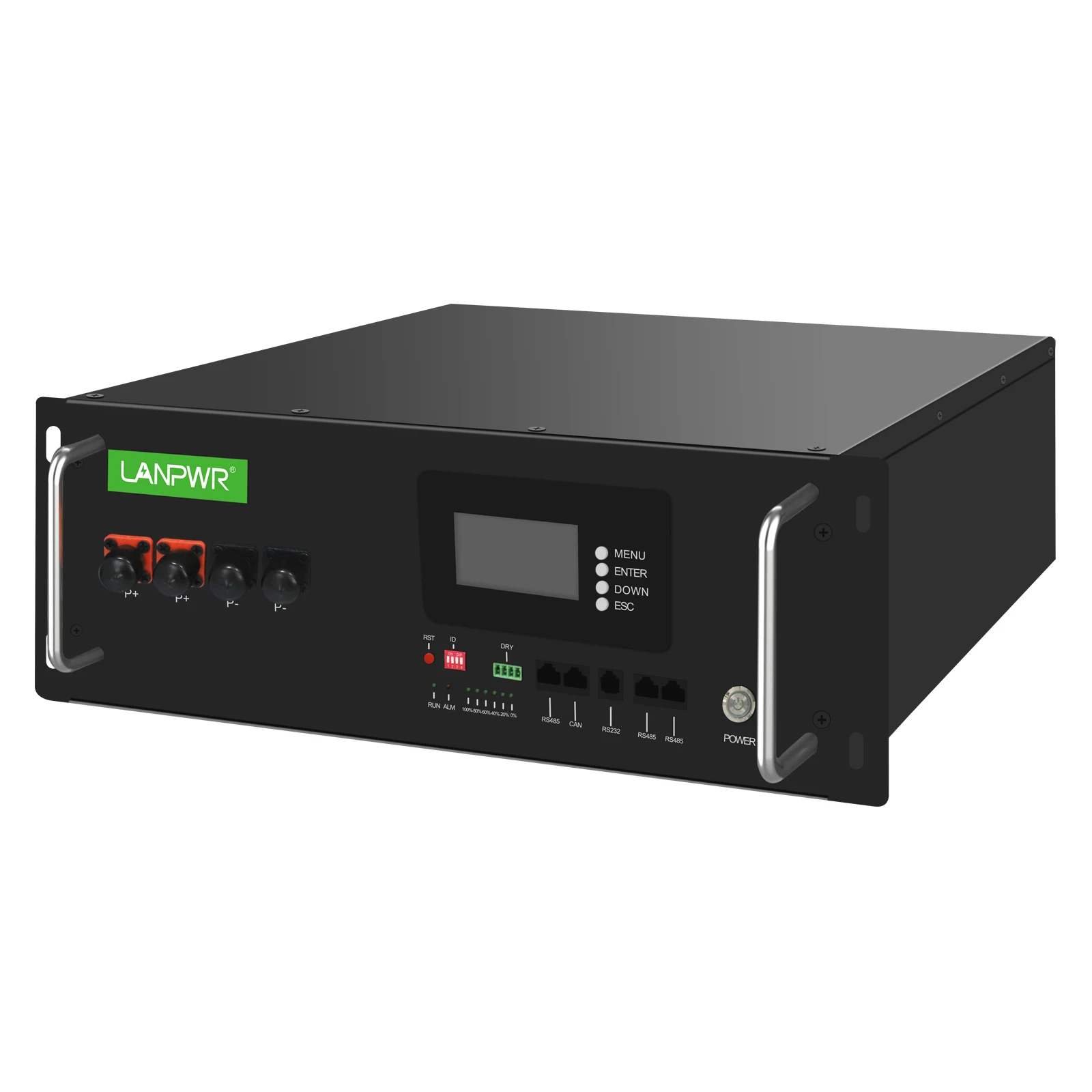 5Kwh 16S1P тележка аккумуляторная батарея Штабелируемый 5Kw Pack LiFePO4 48V 100Ah литий-железо-фосфатный аккумулятор порт связи