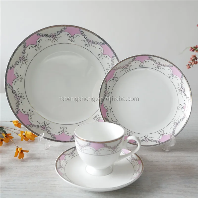 hot sale fine bone China 20pcs new bone china dinner set porcelain dinnerware