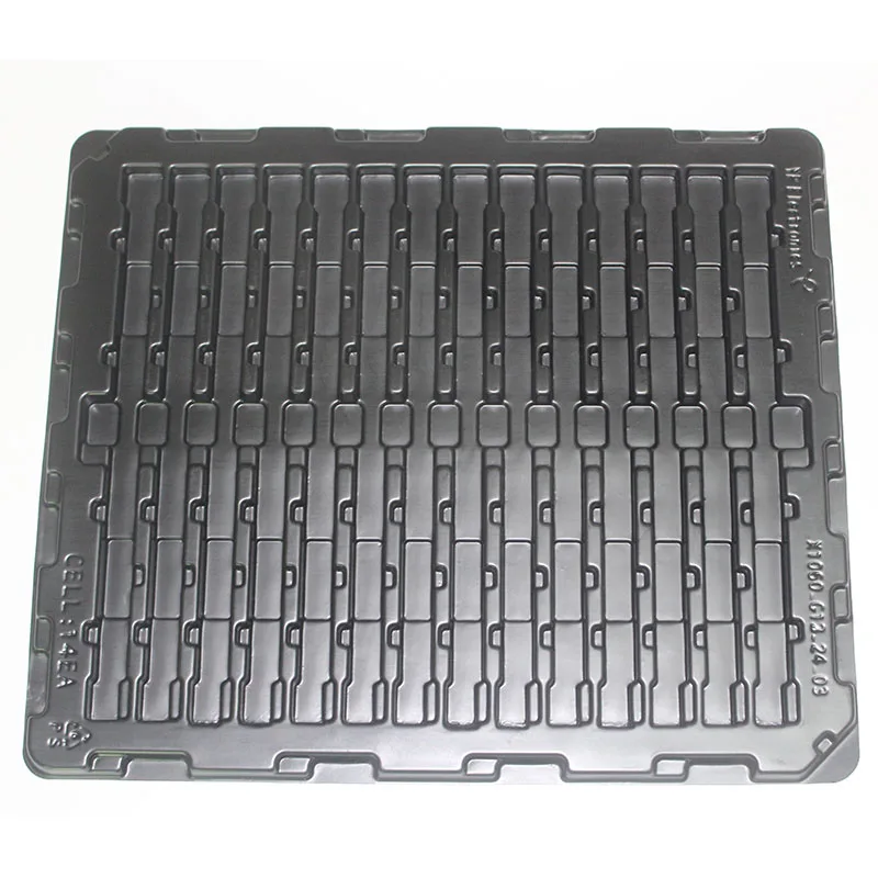 Customized Thermoform Blister Tray With Paper Card,Clear Blister Tray Packaging For Plastic Card