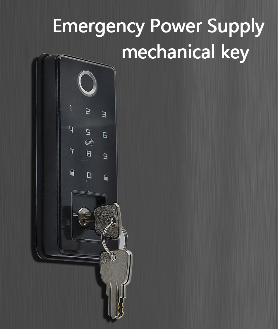 Eiysie high Security Smart Electronic WiFi Biometric Fingerprint Door Deadbolt Lock Self Locking Door Lock