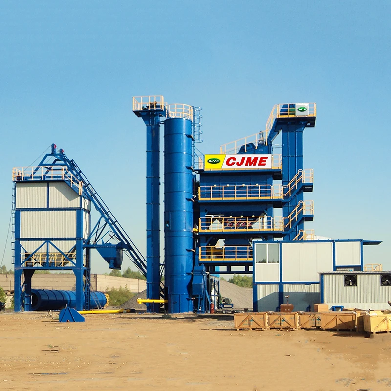 175tph Asphalt Mixing Plant with Famous Brand EBICO Burner Asphalt Plant