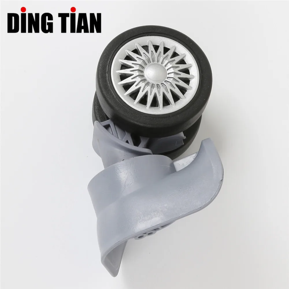 Wholesale New PP Plastic Material Spinner Wheel Suitcase Universal Rotative Travel Luggage Accessories Semi-Products SKD