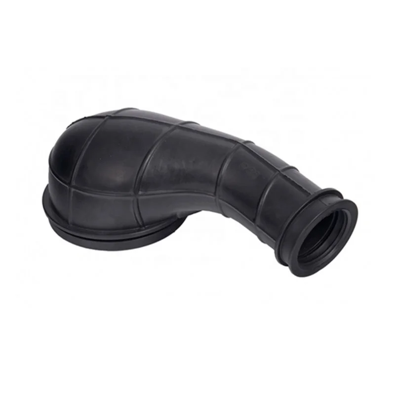 black cold air intake tube EPDM rubber air intake hose
