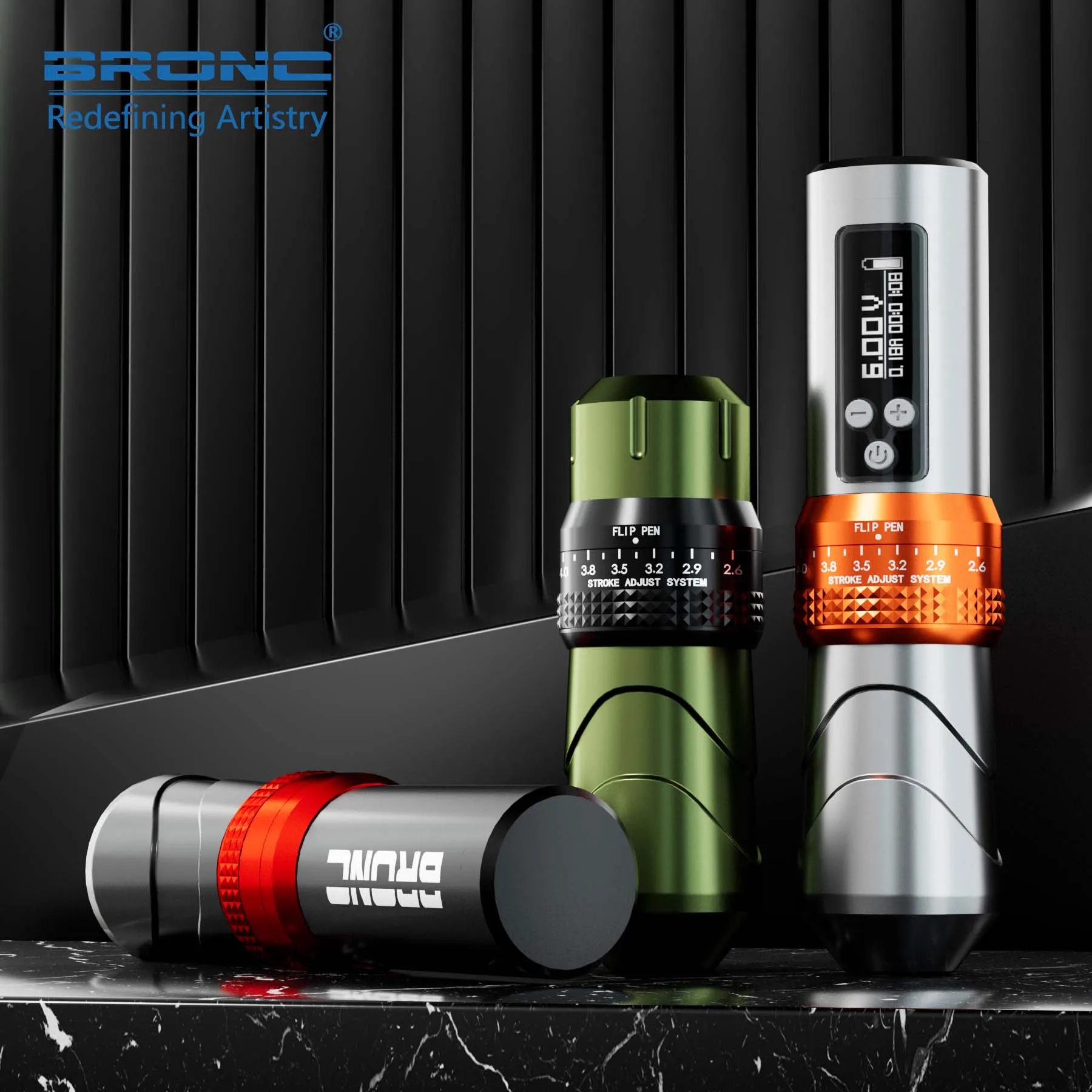 BRONC New Item Professional X1 Adjustable Wireless Pen