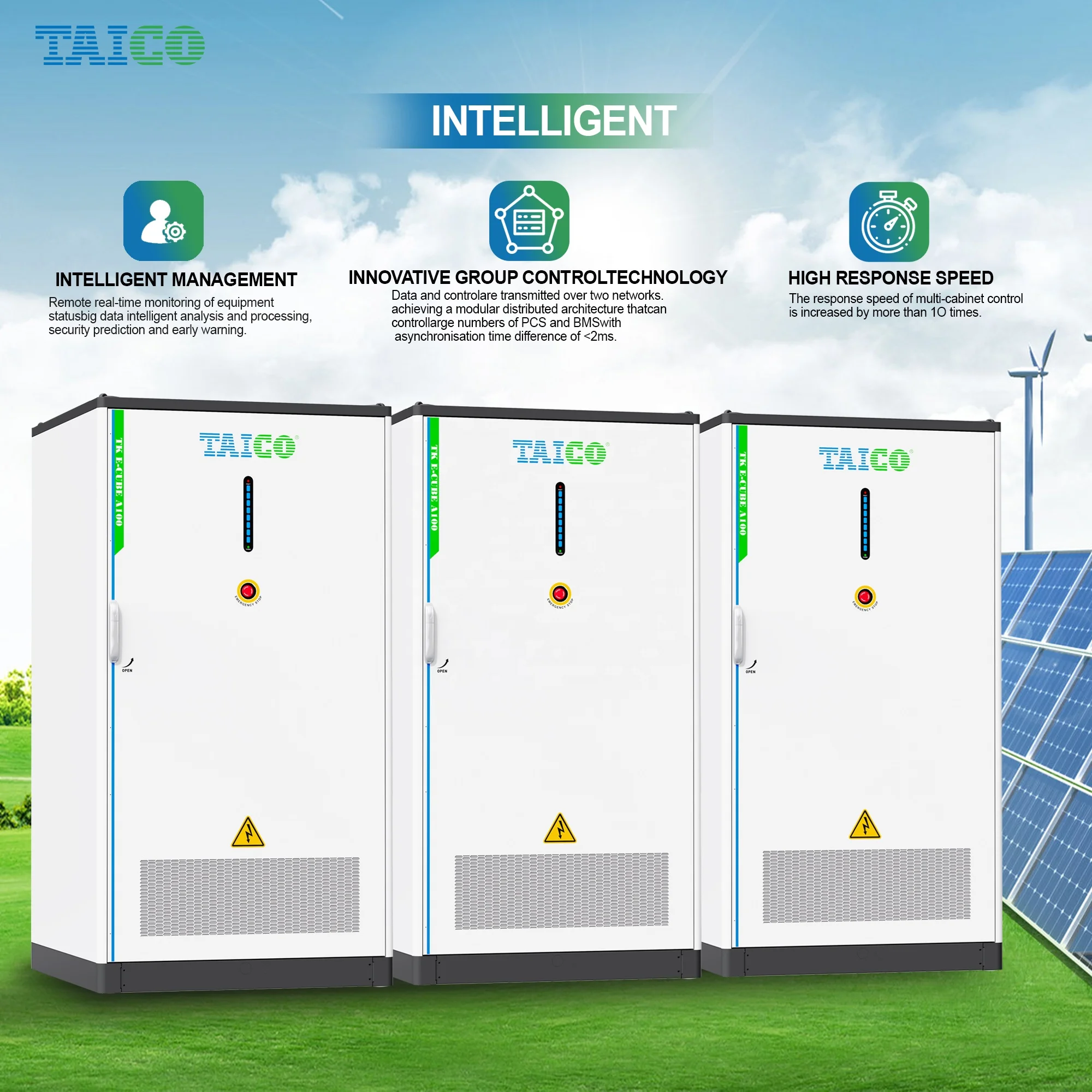Solar battery 50kw 100kw 500kw energy storage system commercial industrial 50kwh 60kwh 100KWh 200kwh lifepo4 batteries