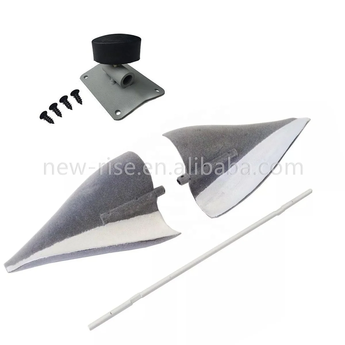 Decoy Mounting Bracket and Spinning Wings Wing & Spindle Upgrade for Crow Magpie or Pigeon