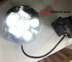 Хромированная мотоциклетная светодиодная фара 5,75 дюйма в стиле ретро для Honda Sportster