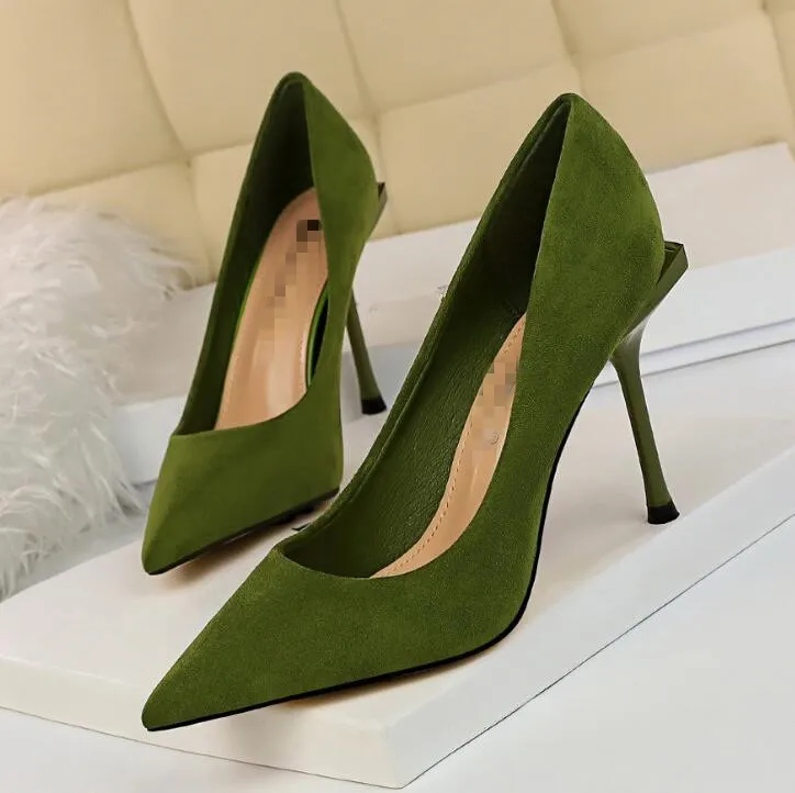 cy10356a Hot Sale Women Dress Shoes Ladies Sexy High Heels