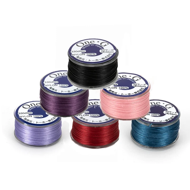 22 Roll Japan Imported Toho Miyuki Beaded Thread 100% Nylon Thread For Jewelry Making Findings DIY Accessories Multicolor