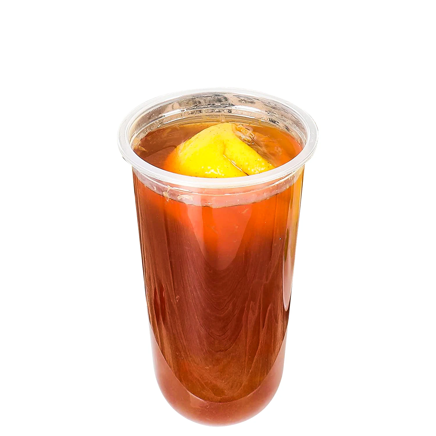 Plastic cups custom logo manufacturers pp pet with lids U-cup