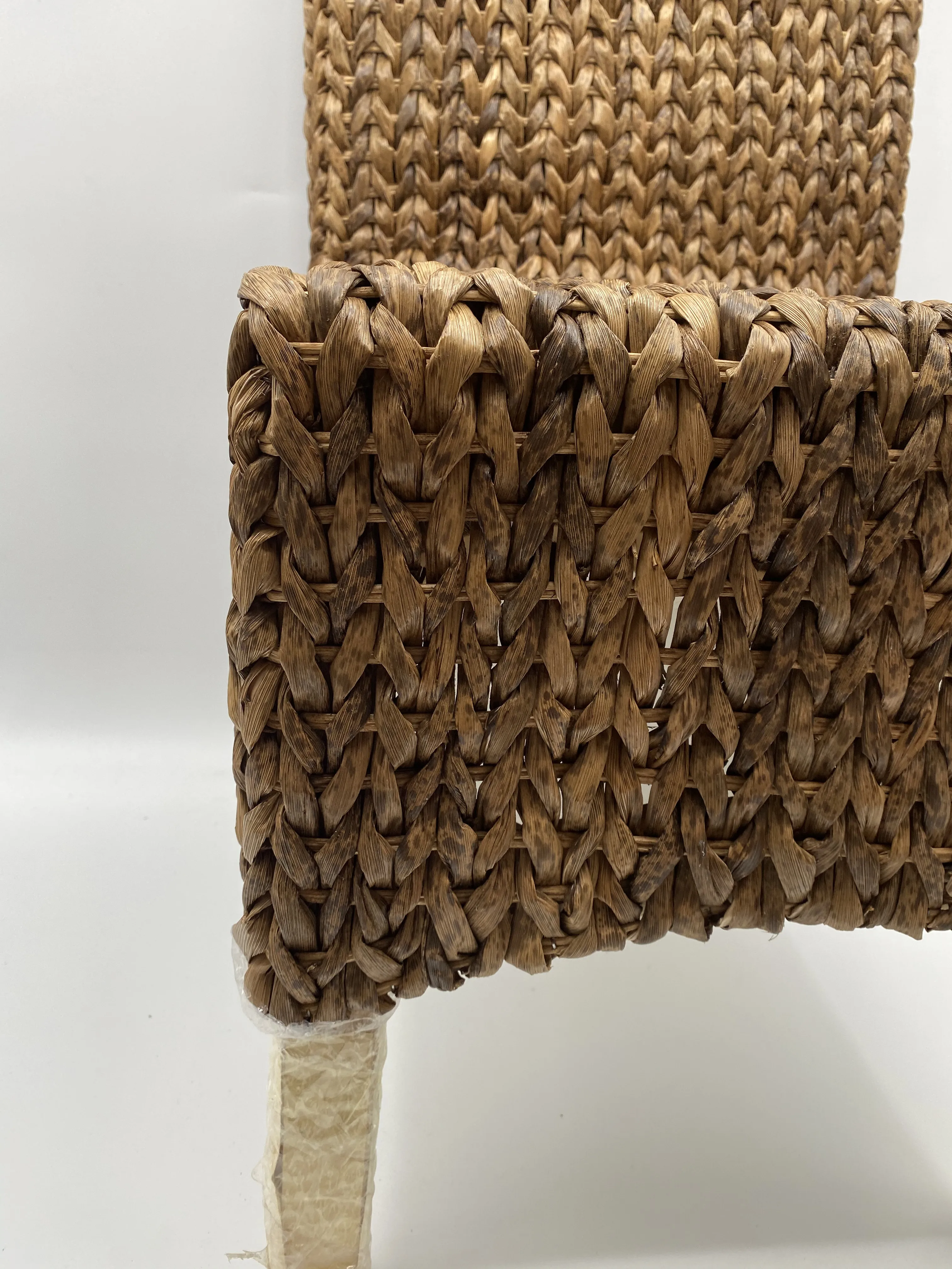 
Handmade waving furniture bamboo look furniture bistro chairs 