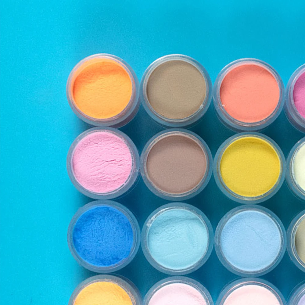 Private Label 24 Colors set Acrylic Powder glitter Matte acrylic powder